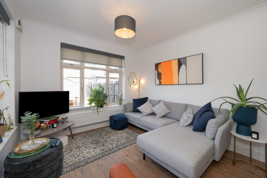 Lounge area in semi detached house for sale Carrigaline Cork