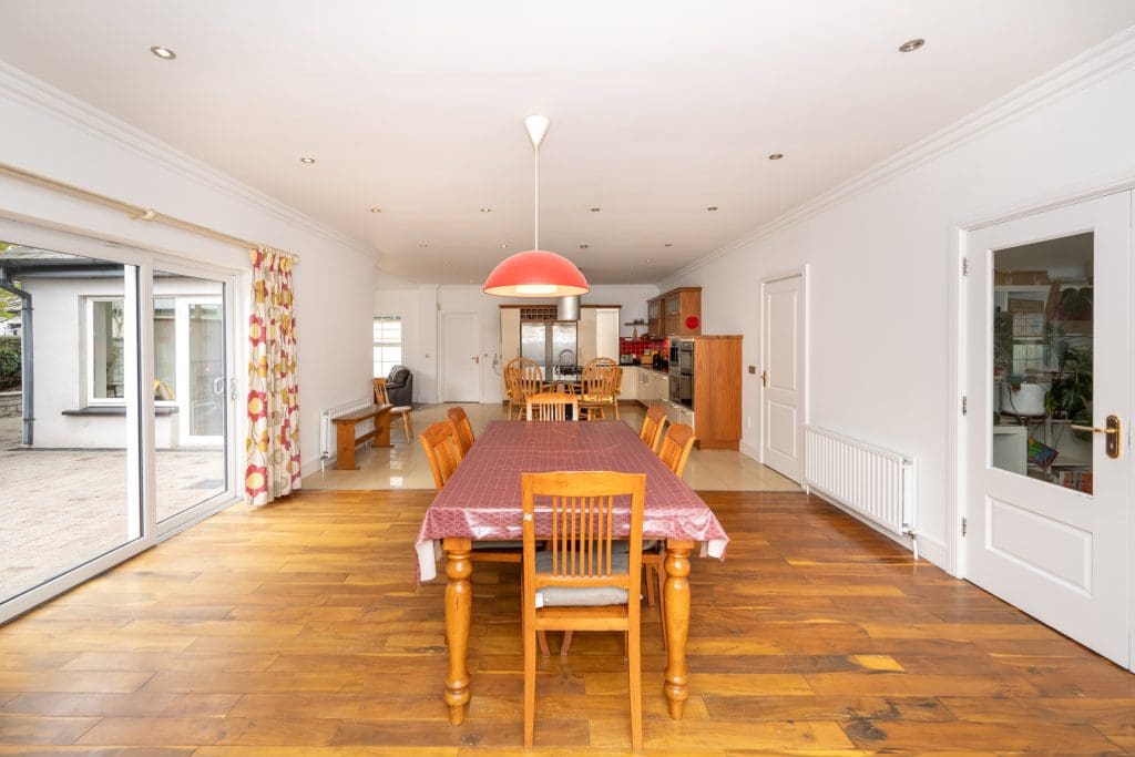 Kitchen and dining area in detached home Cork