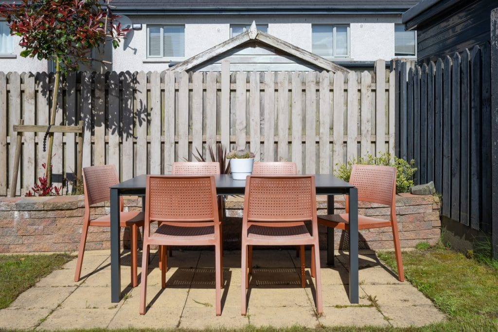 Rear garden at 19 The Lawn Janeville Carrigaline Cork private outdoor space