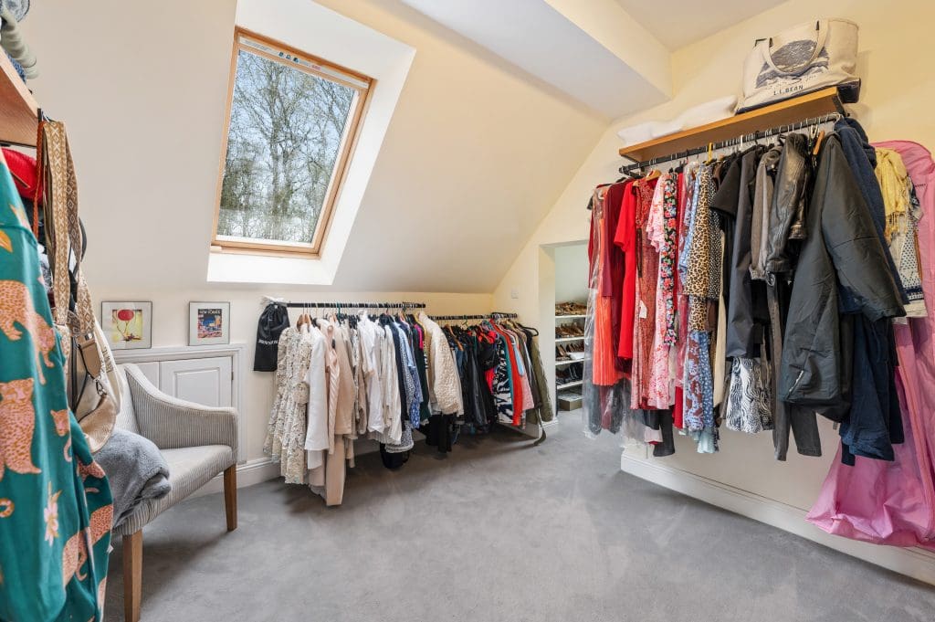 Walk in wardrobe Beechville House Crosshaven Road Cork